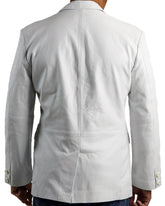 Men Genuine Leather Blazer Sport Coat 10